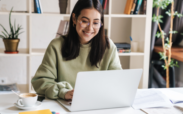 Woman Laptop